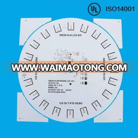 UL E344718 Single Side MCPCB LED PCB