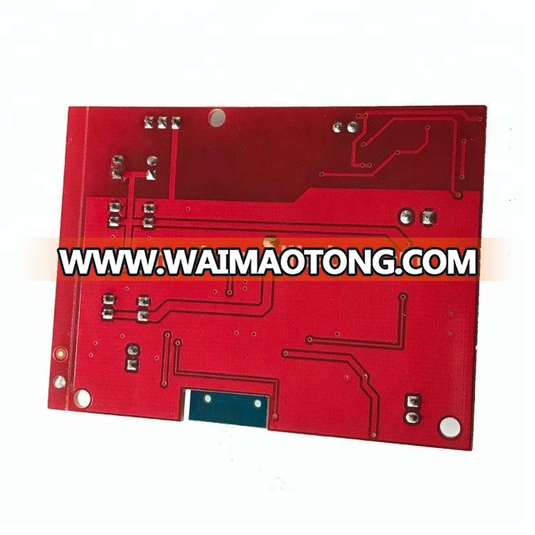 oem fr4 double sided red solder mask printed circuit board